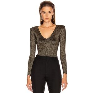 NWT A.L.C Metallic Santos Top Small